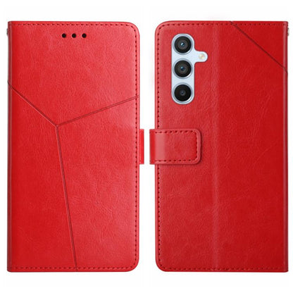 Y-shaped Pattern Flip Leather Phone Case, For Galaxy S26 FE 5G, For Samsung Galaxy S25 FE 5G, For Samsung Galaxy S25 Edge 5G, For Samsung Galaxy S25 5G