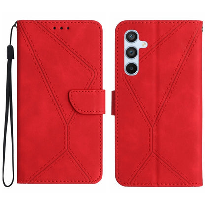 Stitching Embossed Leather Phone Case, For Galaxy S26 FE 5G, For Samsung Galaxy S25 FE 5G, For Samsung Galaxy S25 Edge 5G, For Samsung Galaxy S25 5G