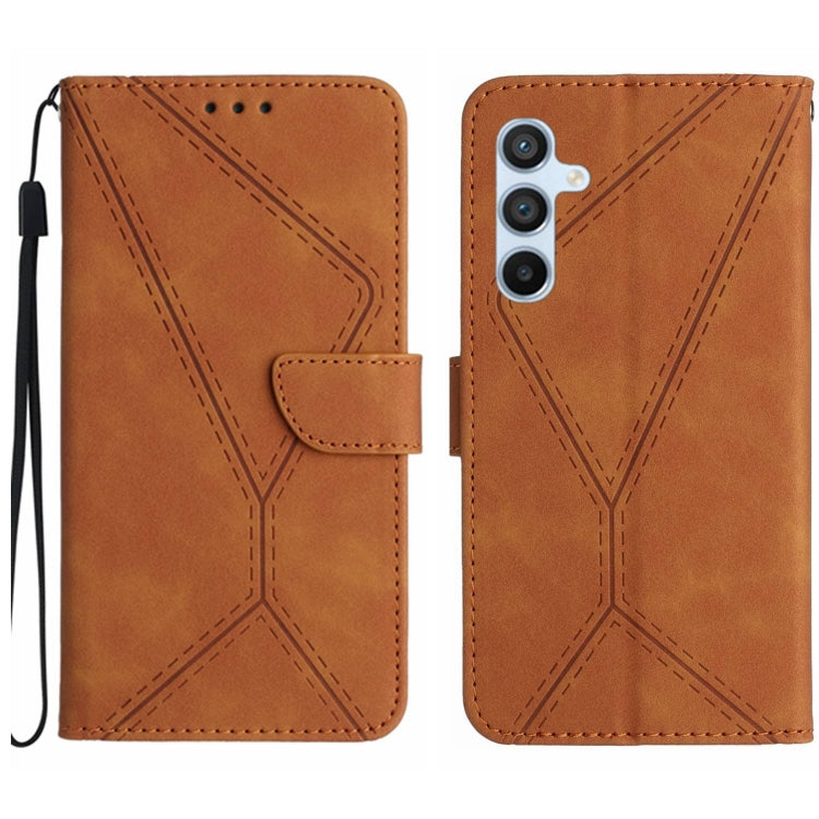 Stitching Embossed Leather Phone Case, For Galaxy S26 FE 5G, For Samsung Galaxy S25 FE 5G, For Samsung Galaxy S25 Edge 5G, For Samsung Galaxy S25 5G