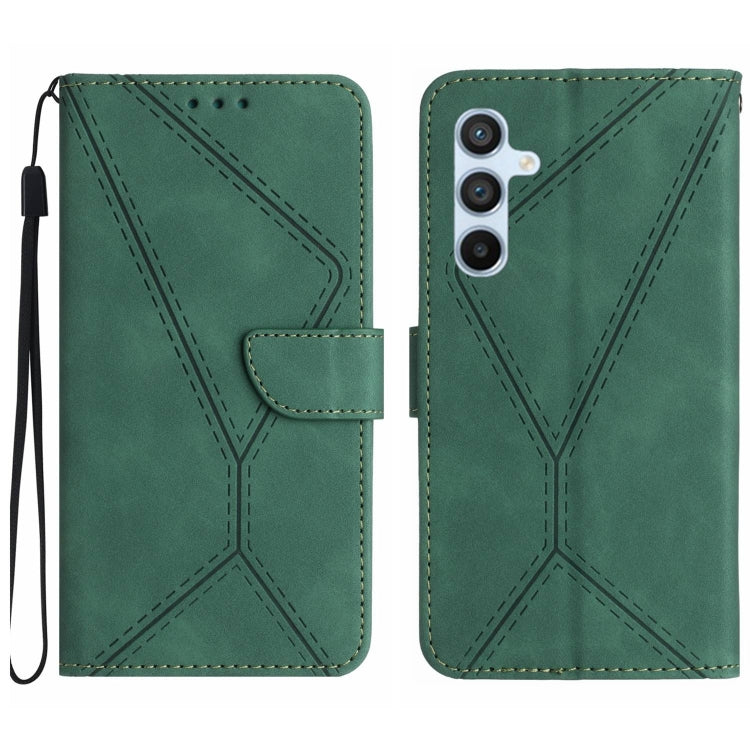Stitching Embossed Leather Phone Case, For Galaxy S26 FE 5G, For Samsung Galaxy S25 FE 5G, For Samsung Galaxy S25 Edge 5G, For Samsung Galaxy S25 5G