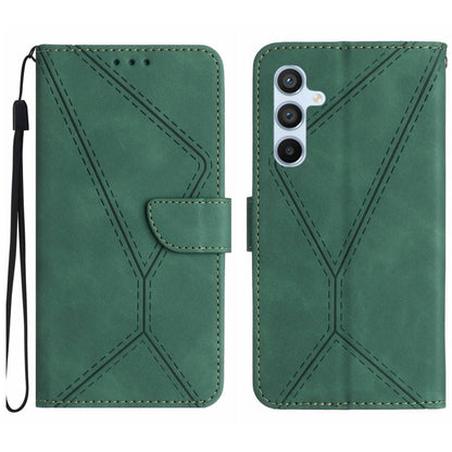 Stitching Embossed Leather Phone Case, For Galaxy S26 FE 5G, For Samsung Galaxy S25 FE 5G, For Samsung Galaxy S25 Edge 5G, For Samsung Galaxy S25 5G