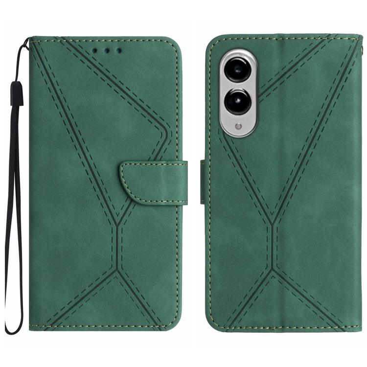 Stitching Embossed Leather Phone Case, For Galaxy S26 FE 5G, For Samsung Galaxy S25 FE 5G, For Samsung Galaxy S25 Edge 5G, For Samsung Galaxy S25 5G