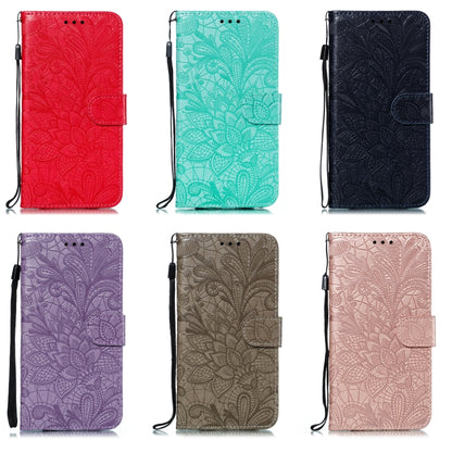 Lace Flower Horizontal Flip Leather Case with Holder & Card Slots & Wallet & Photo Frame, For Xiaomi Redmi 9, For Xiaomi Redmi 9A, For Xiaomi Redmi 9C, For Xiaomi Redmi Note 9 / X10