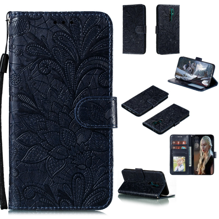 Lace Flower Horizontal Flip Leather Case with Holder & Card Slots & Wallet & Photo Frame, For Xiaomi Redmi 9, For Xiaomi Redmi 9A, For Xiaomi Redmi 9C, For Xiaomi Redmi Note 9 / X10