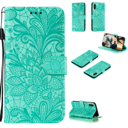 Lace Flower Horizontal Flip Leather Case with Holder & Card Slots & Wallet & Photo Frame, For Xiaomi Redmi 9, For Xiaomi Redmi 9A, For Xiaomi Redmi 9C, For Xiaomi Redmi Note 9 / X10