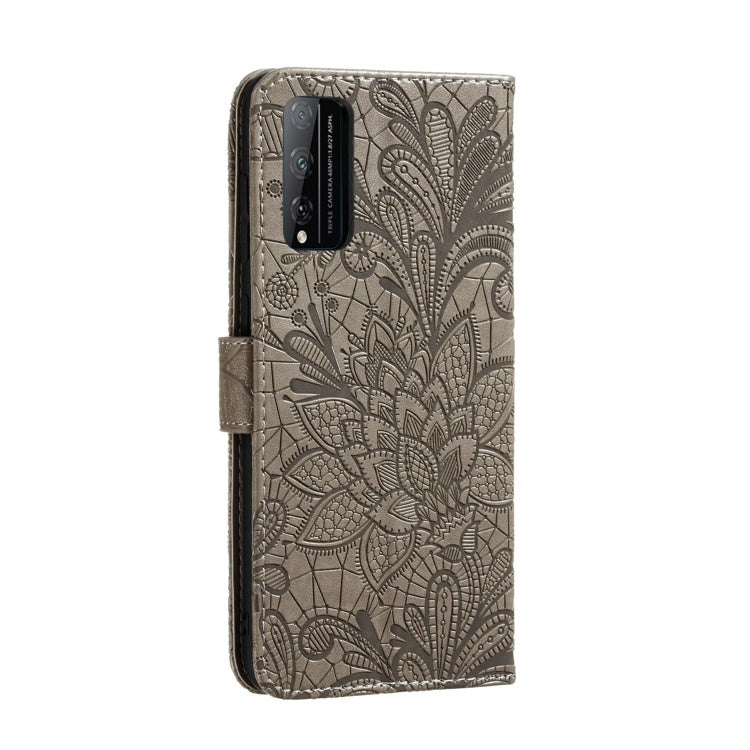 Lace Flower Horizontal Flip Leather Case with Holder & Card Slots & Wallet & Photo Frame, For Huawei Honor Play 4T Pro, For Huawei Honor Y8s, For Samsung Galaxy M01, For Samsung Galaxy M51