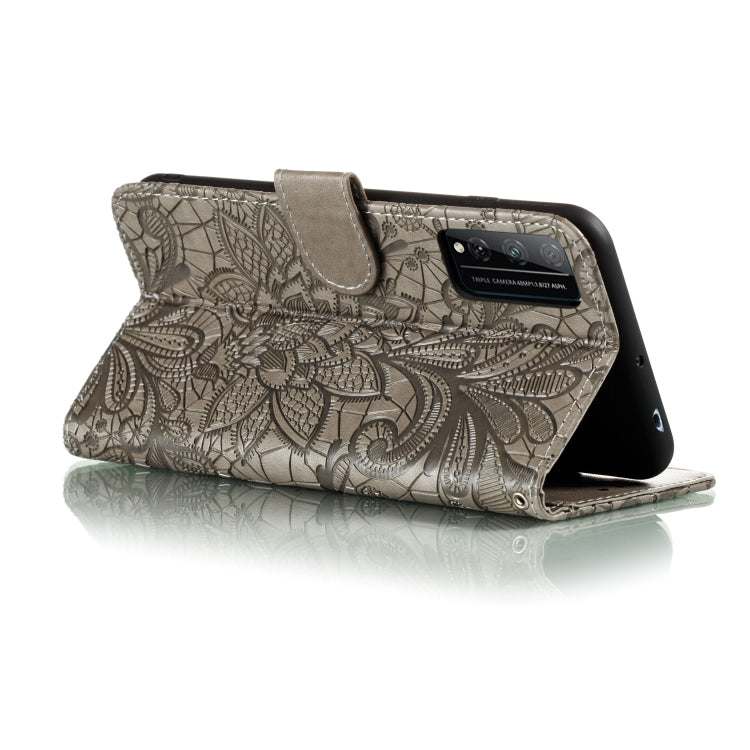 Lace Flower Horizontal Flip Leather Case with Holder & Card Slots & Wallet & Photo Frame, For Huawei Honor Play 4T Pro, For Huawei Honor Y8s, For Samsung Galaxy M01, For Samsung Galaxy M51