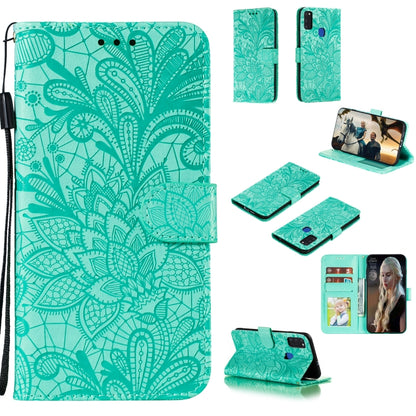 Lace Flower Horizontal Flip Leather Case with Holder & Card Slots & Wallet & Photo Frame, For Huawei Honor Play 4T Pro, For Huawei Honor Y8s, For Samsung Galaxy M01, For Samsung Galaxy M51