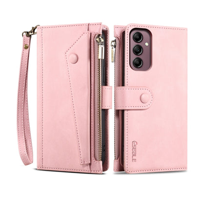 ESEBLE Retro Frosted RFID Flip Leather Phone Case, For Samsung Galaxy S25+ 5G, For Samsung Galaxy S25 Ultra 5G, For Samsung Galaxy S24 FE 5G, For Samsung Galaxy S24 Ultra 5G, For Samsung Galaxy S24+ 5G