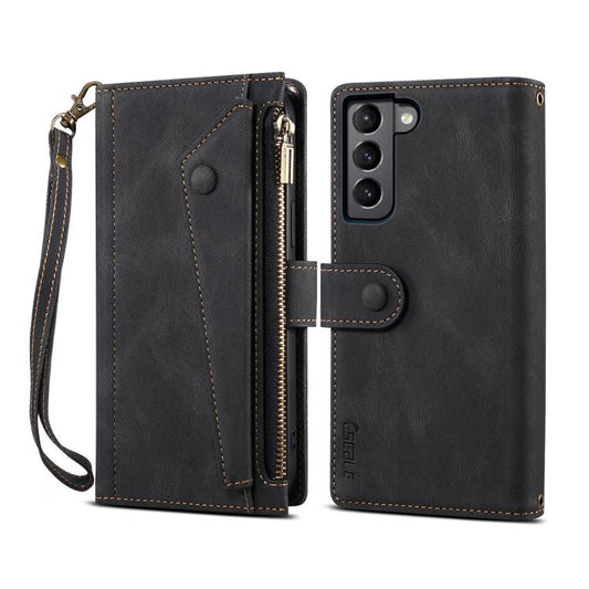 ESEBLE Retro Frosted RFID Flip Leather Phone Case, For Samsung Galaxy S26+ 5G, For Samsung Galaxy S26 Ultra 5G, For Samsung Galaxy S26 5G, For Samsung Galaxy S25 FE 5G, For Samsung Galaxy S25 Edge 5G, For Samsung Galaxy S25 5G