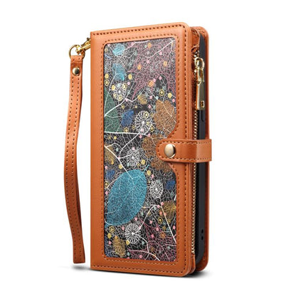 ESEBLE Star Series Lanyard Zipper Wallet RFID Leather Case, For Samsung Galaxy S26+ 5G, For Samsung Galaxy S26 Ultra 5G, For Samsung Galaxy S26 5G, For Samsung Galaxy S25 FE 5G, For Samsung Galaxy S25 Edge 5G, For Samsung Galaxy S25 5G                 ...
