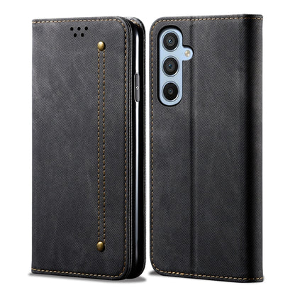 Denim Texture Casual Style Horizontal Flip Leather Case, For Samsung Galaxy S25+ 5G, For Samsung Galaxy S25 Ultra 5G, For Samsung Galaxy S24 FE 5G, For Samsung Galaxy S24 Ultra 5G, For Samsung Galaxy S24+ 5G