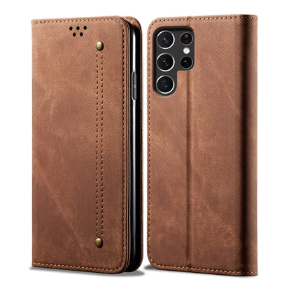 Denim Texture Casual Style Horizontal Flip Leather Case, For Samsung Galaxy S25+ 5G, For Samsung Galaxy S25 Ultra 5G, For Samsung Galaxy S24 FE 5G, For Samsung Galaxy S24 Ultra 5G, For Samsung Galaxy S24+ 5G