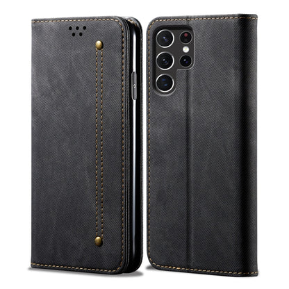 Denim Texture Casual Style Horizontal Flip Leather Case, For Samsung Galaxy S25+ 5G, For Samsung Galaxy S25 Ultra 5G, For Samsung Galaxy S24 FE 5G, For Samsung Galaxy S24 Ultra 5G, For Samsung Galaxy S24+ 5G