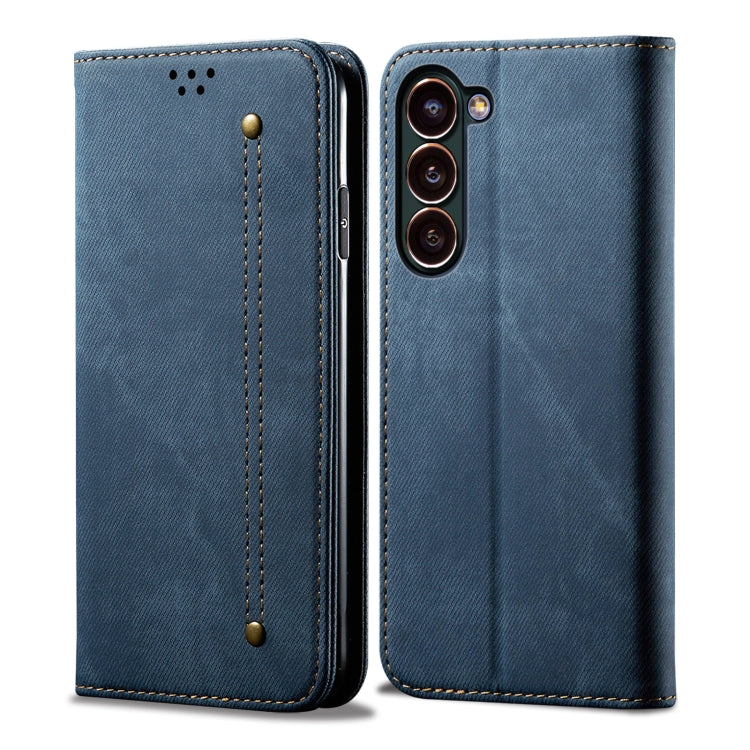 Denim Texture Casual Style Horizontal Flip Leather Case, For Samsung Galaxy S25+ 5G, For Samsung Galaxy S25 Ultra 5G, For Samsung Galaxy S24 FE 5G, For Samsung Galaxy S24 Ultra 5G, For Samsung Galaxy S24+ 5G