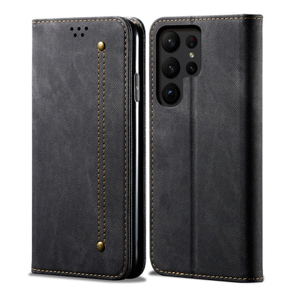 Denim Texture Casual Style Horizontal Flip Leather Case, For Samsung Galaxy S25+ 5G, For Samsung Galaxy S25 Ultra 5G, For Samsung Galaxy S24 FE 5G, For Samsung Galaxy S24 Ultra 5G, For Samsung Galaxy S24+ 5G