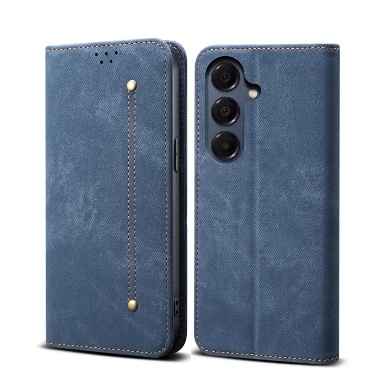 Denim Texture Casual Style Horizontal Flip Leather Case, For Samsung Galaxy S26+ 5G, For Samsung Galaxy S26 Ultra 5G, For Samsung Galaxy S26 5G, For Samsung Galaxy S25 FE 5G, For Samsung Galaxy S25 Edge 5G, For Samsung Galaxy S25 5G
