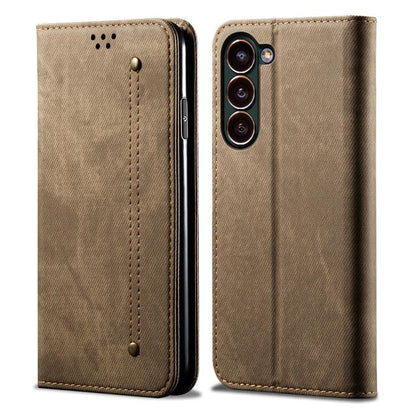Denim Texture Casual Style Horizontal Flip Leather Case, For Samsung Galaxy S26+ 5G, For Samsung Galaxy S26 Ultra 5G, For Samsung Galaxy S26 5G, For Samsung Galaxy S25 FE 5G, For Samsung Galaxy S25 Edge 5G, For Samsung Galaxy S25 5G
