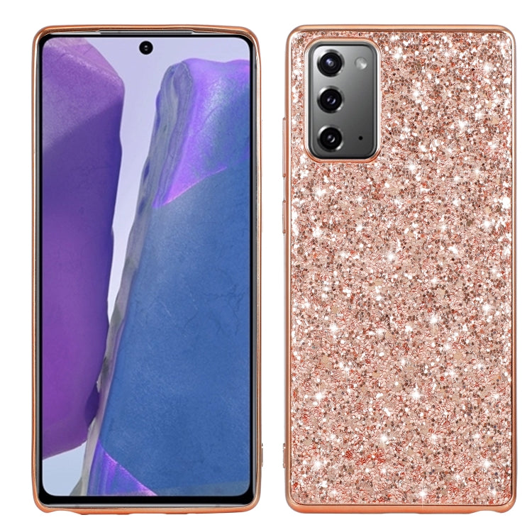 Glitter Powder Shockproof TPU Protective Case, For Xiaomi Redmi Note 9 / 10X 4G, For Xiaomi Note 10 Lite, For Samsung Galaxy Note 20, For Samsung Galaxy A21s
