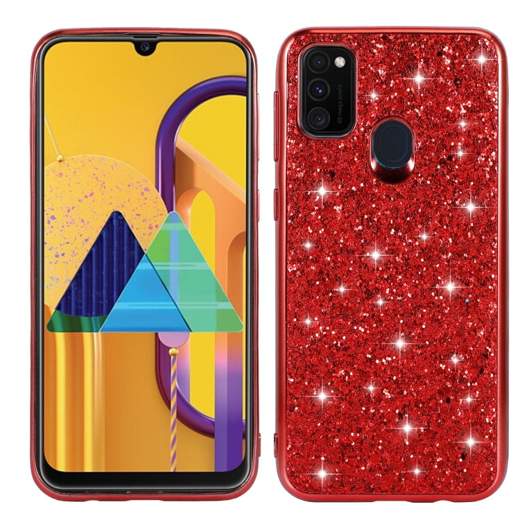 Glitter Powder Shockproof TPU Protective Case, For Xiaomi Redmi Note 9 / 10X 4G, For Xiaomi Note 10 Lite, For Samsung Galaxy Note 20, For Samsung Galaxy A21s