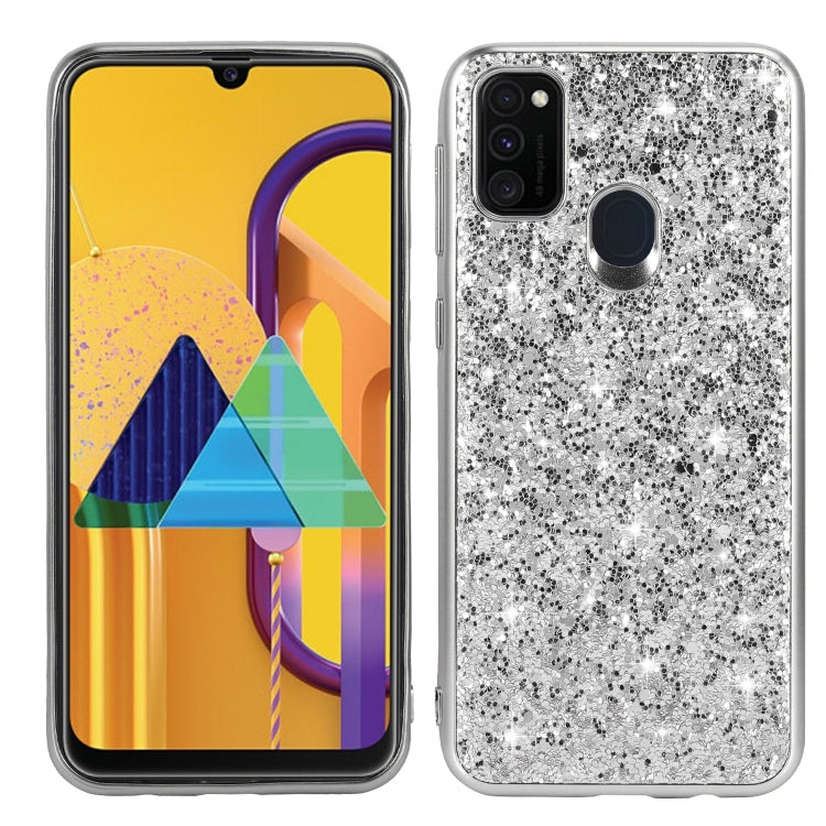 Glitter Powder Shockproof TPU Protective Case, For Xiaomi Redmi Note 9 / 10X 4G, For Xiaomi Note 10 Lite, For Samsung Galaxy Note 20, For Samsung Galaxy A21s