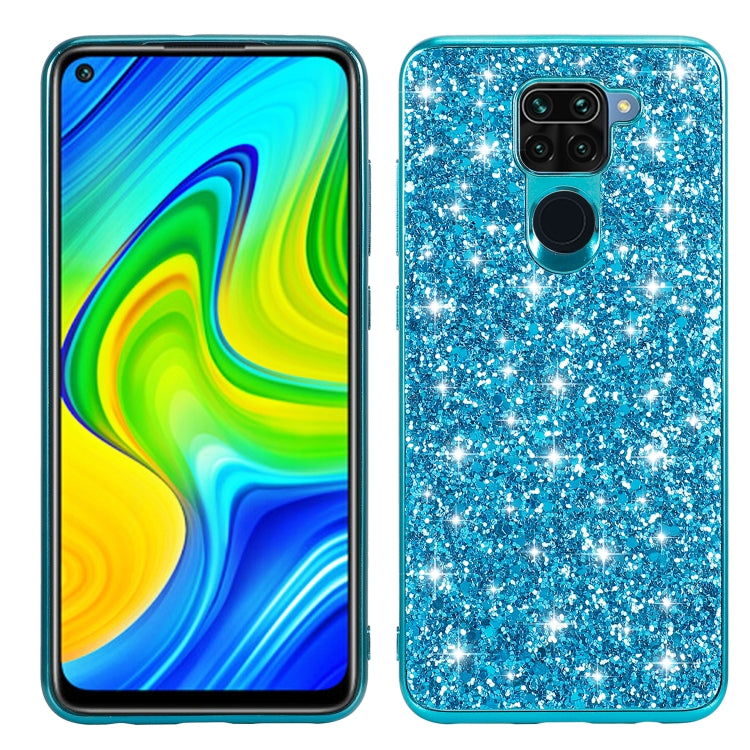 Glitter Powder Shockproof TPU Protective Case, For Xiaomi Redmi Note 9 / 10X 4G, For Xiaomi Note 10 Lite, For Samsung Galaxy Note 20, For Samsung Galaxy A21s