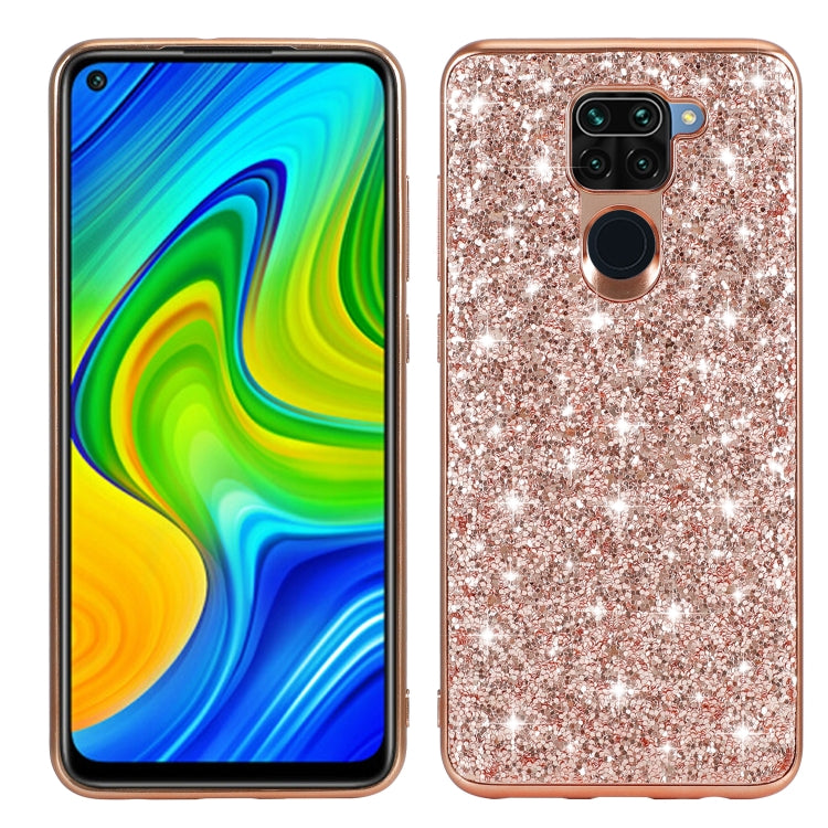 Glitter Powder Shockproof TPU Protective Case, For Xiaomi Redmi Note 9 / 10X 4G, For Xiaomi Note 10 Lite, For Samsung Galaxy Note 20, For Samsung Galaxy A21s