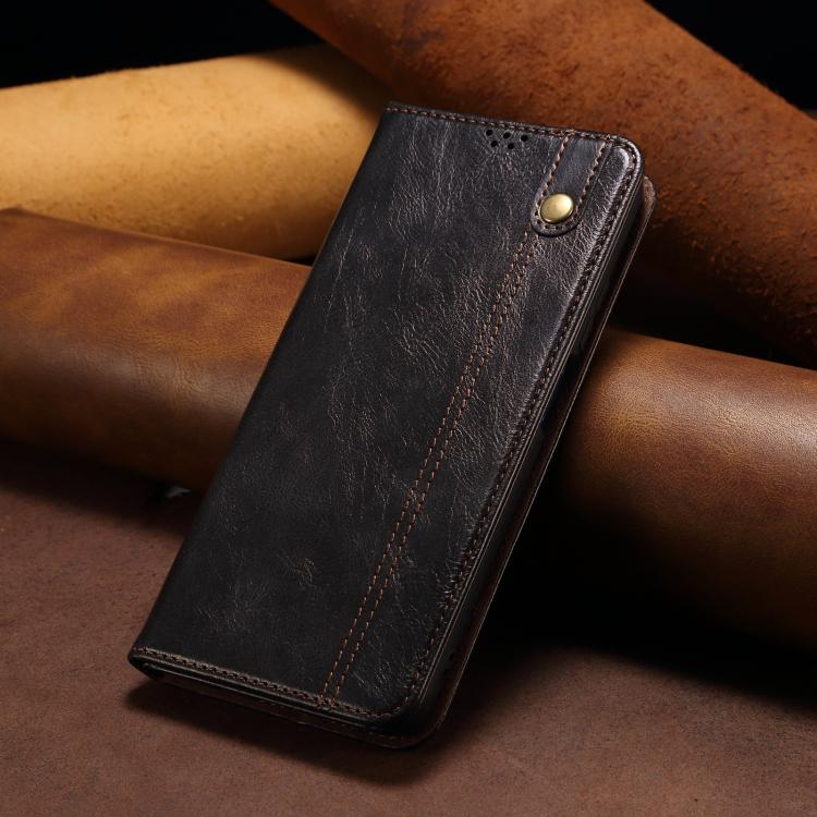Oil Wax Crazy Horse Texture Leather Phone Case, For Samsung Galaxy S26+ 5G, For Samsung Galaxy S26 Ultra 5G, For Samsung Galaxy S26 5G, For Samsung Galaxy S25 FE 5G, For Samsung Galaxy S25 Edge 5G, For Samsung Galaxy S25 5G