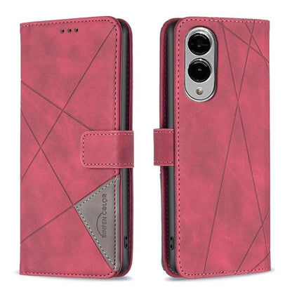 Magnetic Buckle Rhombus Texture Leather Phone Case, For Samsung Galaxy S26 Ultra 5G, For Samsung Galaxy S26 5G, For Samsung Galaxy S25 FE 5G, For Samsung Galaxy S25 Edge 5G