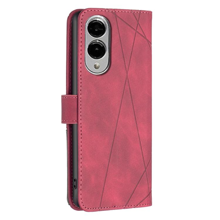Magnetic Buckle Rhombus Texture Leather Phone Case, For Samsung Galaxy S25 Edge 5G, For Samsung Galaxy S25 5G, For Samsung Galaxy S25+ 5G, For Samsung Galaxy S25 Ultra 5G