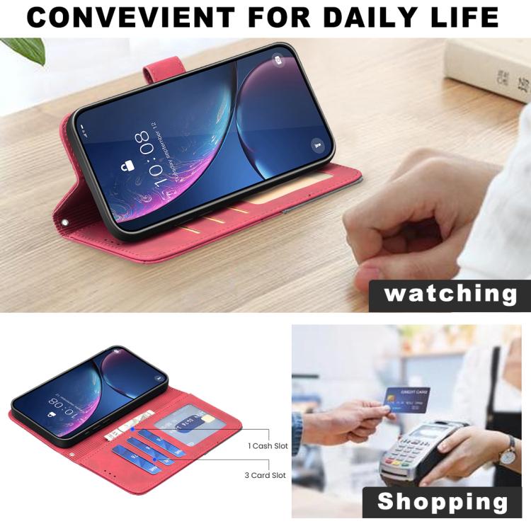 Magnetic Buckle Rhombus Texture Leather Phone Case, For Samsung Galaxy S25 Edge 5G, For Samsung Galaxy S25 5G, For Samsung Galaxy S25+ 5G, For Samsung Galaxy S25 Ultra 5G