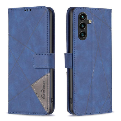 Magnetic Buckle Rhombus Texture Leather Phone Case, For Samsung Galaxy S26 Ultra 5G, For Samsung Galaxy S26 5G, For Samsung Galaxy S25 FE 5G, For Samsung Galaxy S25 Edge 5G