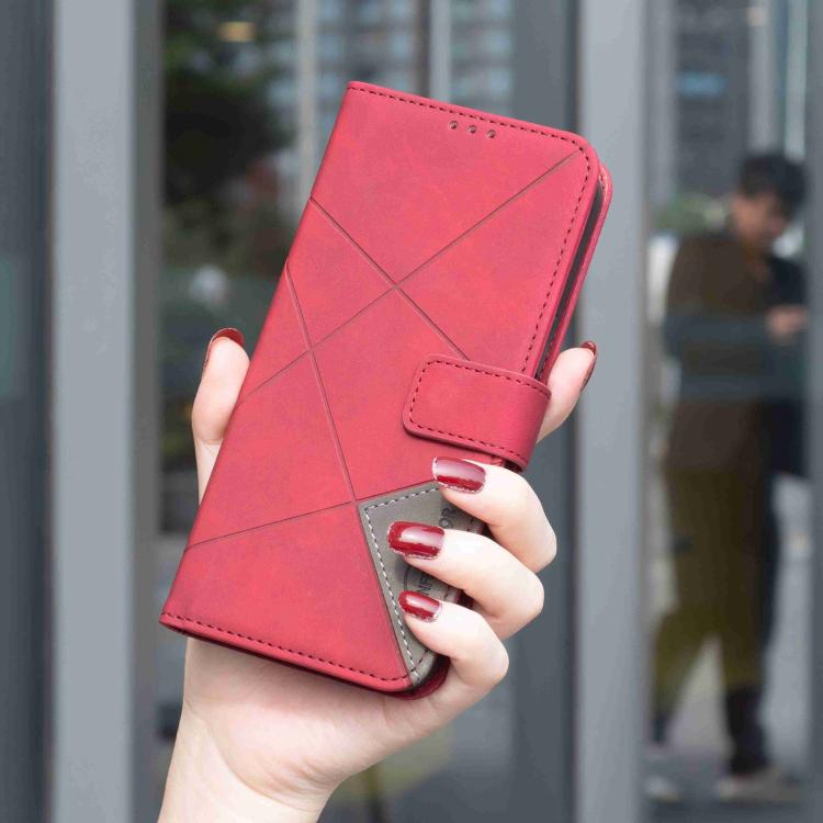 Magnetic Buckle Rhombus Texture Leather Phone Case, For Galaxy S26 FE 5G, For Samsung Galaxy S26 Ultra 5G, For Samsung Galaxy S26 5G, For Samsung Galaxy S25 FE 5G