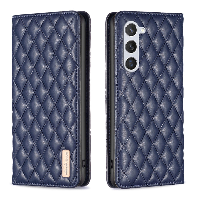 Diamond Lattice Magnetic Leather Flip Phone Case, For Galaxy S26 FE 5G, For Samsung Galaxy S25 5G, For Samsung Galaxy S25+ 5G, For Samsung Galaxy S25 Ultra 5G