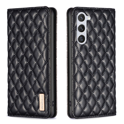 Diamond Lattice Magnetic Leather Flip Phone Case, For Galaxy S26 FE 5G, For Samsung Galaxy S25 5G, For Samsung Galaxy S25+ 5G, For Samsung Galaxy S25 Ultra 5G