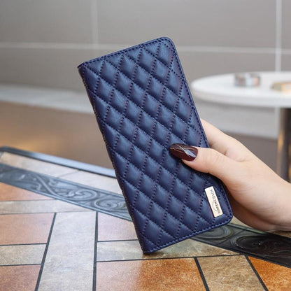 Diamond Lattice Magnetic Leather Flip Phone Case, For Galaxy S26 FE 5G, For Samsung Galaxy S25 5G, For Samsung Galaxy S25+ 5G, For Samsung Galaxy S25 Ultra 5G