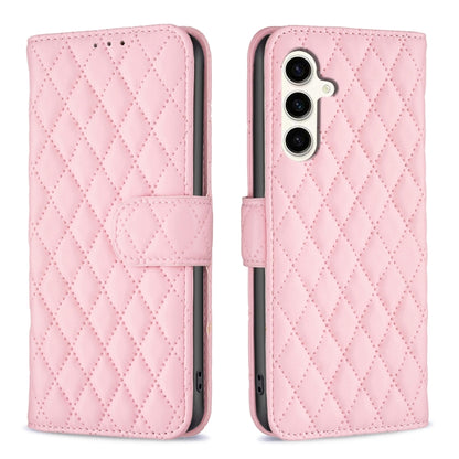 Diamond Lattice Wallet Flip Leather Phone Case, For Samsung Galaxy S25 Ultra 5G, For Samsung Galaxy S24 FE 5G