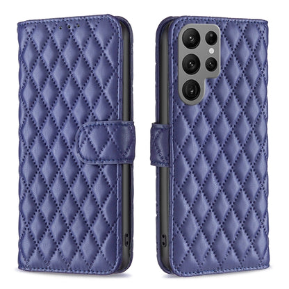 Diamond Lattice Wallet Flip Leather Phone Case, For Samsung Galaxy S25 Ultra 5G, For Samsung Galaxy S24 FE 5G