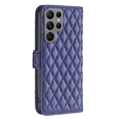 Diamond Lattice Wallet Flip Leather Phone Case, For Samsung Galaxy S25 Ultra 5G, For Samsung Galaxy S24 FE 5G