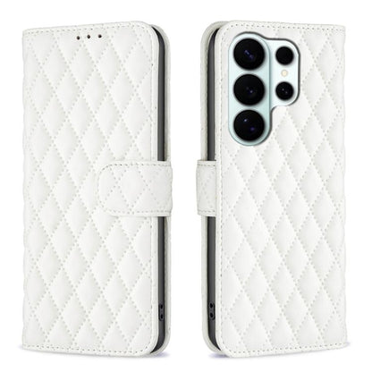 Diamond Lattice Wallet Flip Leather Phone Case, For Galaxy S26 FE 5G, For Samsung Galaxy S26+ 5G, For Samsung Galaxy S26 Ultra 5G, For Samsung Galaxy S26 5G