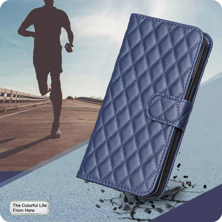 Diamond Lattice Wallet Flip Leather Phone Case, For Samsung Galaxy S26+ 5G, For Samsung Galaxy S26 Ultra 5G, For Samsung Galaxy S26 5G, For Samsung Galaxy S25 5G
