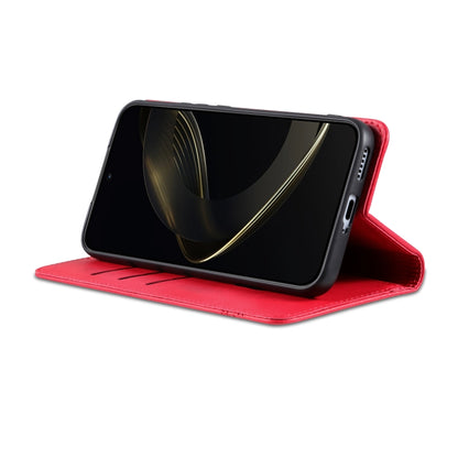 AZNS Magnetic Calf Texture Flip Leather Phone Case, For Samsung Galaxy S25 Ultra 5G, For Samsung Galaxy S24 FE 5G