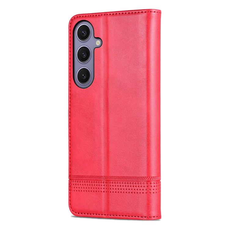 AZNS Magnetic Calf Texture Flip Leather Phone Case, For Galaxy S26 FE 5G, For Samsung Galaxy S26+ 5G, For Samsung Galaxy S26 Ultra 5G, For Samsung Galaxy S26 5G