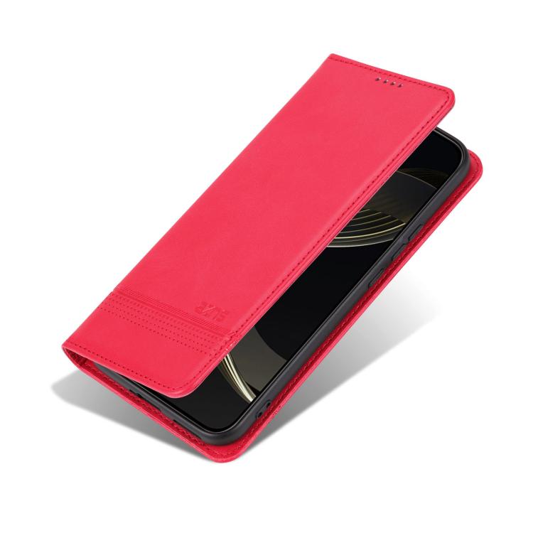 AZNS Magnetic Calf Texture Flip Leather Phone Case, For Galaxy S26 FE 5G, For Samsung Galaxy S26+ 5G, For Samsung Galaxy S26 Ultra 5G, For Samsung Galaxy S26 5G