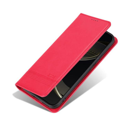 AZNS Magnetic Calf Texture Flip Leather Phone Case, For Galaxy S26 FE 5G, For Samsung Galaxy S26+ 5G, For Samsung Galaxy S26 Ultra 5G, For Samsung Galaxy S26 5G