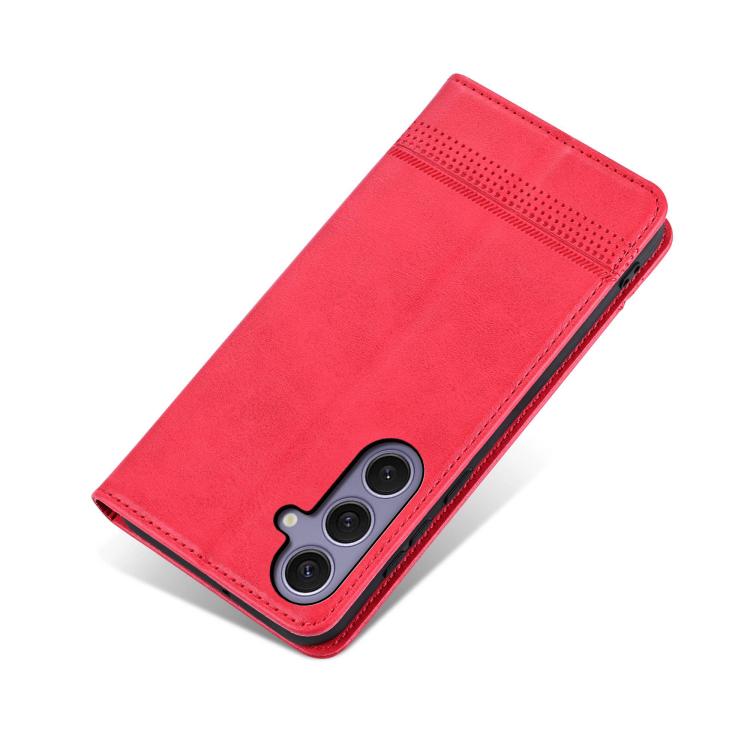 AZNS Magnetic Calf Texture Flip Leather Phone Case, For Galaxy S26 FE 5G, For Samsung Galaxy S26+ 5G, For Samsung Galaxy S26 Ultra 5G, For Samsung Galaxy S26 5G