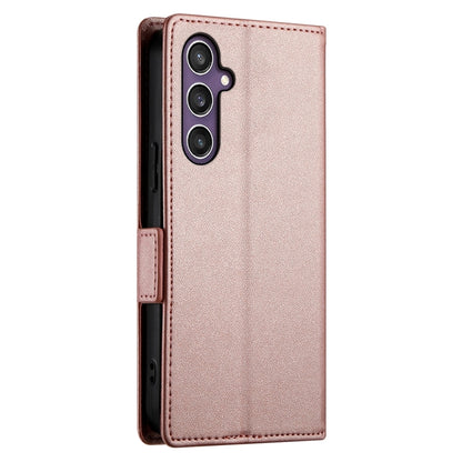 Side Buckle Magnetic Frosted Leather Phone Case, For Samsung Galaxy S24 5G, For Samsung Galaxy S23 FE 5G, For Samsung Galaxy S23 Ultra 5G