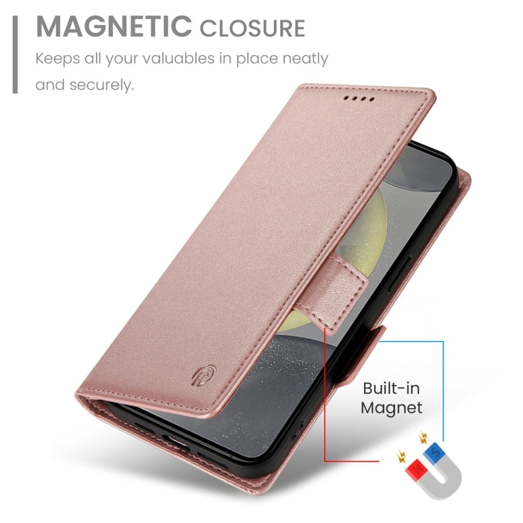 Side Buckle Magnetic Frosted Leather Phone Case, For Samsung Galaxy S24 5G, For Samsung Galaxy S23 FE 5G, For Samsung Galaxy S23 Ultra 5G