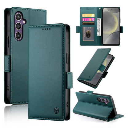 Side Buckle Magnetic Frosted Leather Phone Case, For Samsung Galaxy S24 5G, For Samsung Galaxy S23 FE 5G, For Samsung Galaxy S23 Ultra 5G