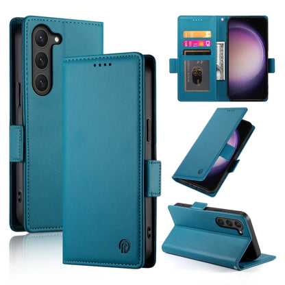 Side Buckle Magnetic Frosted Leather Phone Case, For Samsung Galaxy S23+ 5G, For Samsung Galaxy S23 5G, For Samsung Galaxy S21 FE 5G